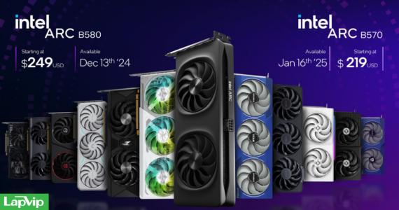 Trong tâm điểm CEO từ chức, Intel ra mắt bộ đôi card đồ họa giá mềm, thách thức Nvidia RTX 4060